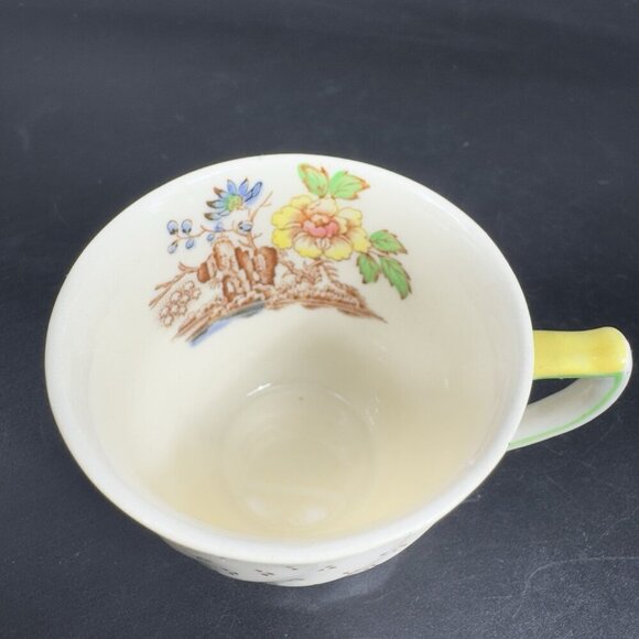 Vintage Royal Doulton Grantham Demitasse Teacup Saucer Set Porcelain England VTG - Picture 7 of 13